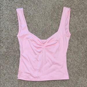 Pink tank top